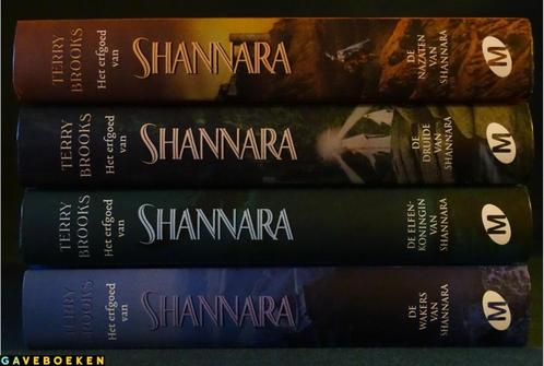 Het Erfgoed Van Shannara - Terry Brooks - Uitgeverij M - 4x, Boeken, Fantasy, Gelezen, Ophalen of Verzenden