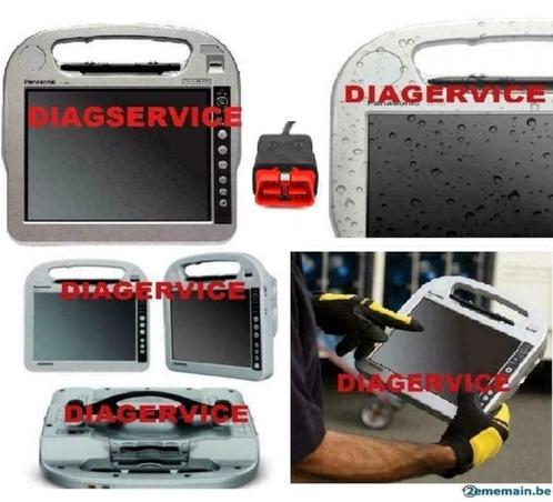 VALISE D OUTIL  DIAGNOSTIQUE PANASONIC RUGGED DELPHI 2021, Autos : Divers, Outils de voiture, Utilisé, Enlèvement