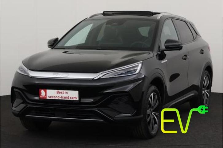 BYD ATTO 3 DESIGN DESIGN + A/T + LEDER + CARPLAY + CAMERA +, Auto's, BYD, Bedrijf, Te koop, ATTO 3, Achteruitrijcamera, Adaptive Cruise Control