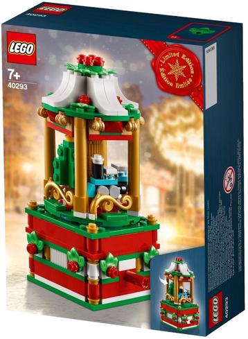 LEGO 40293   Christmas   Carousel de Noël      neuf, Enlèvement ou Envoi, Neuf, Ensemble complet, Lego