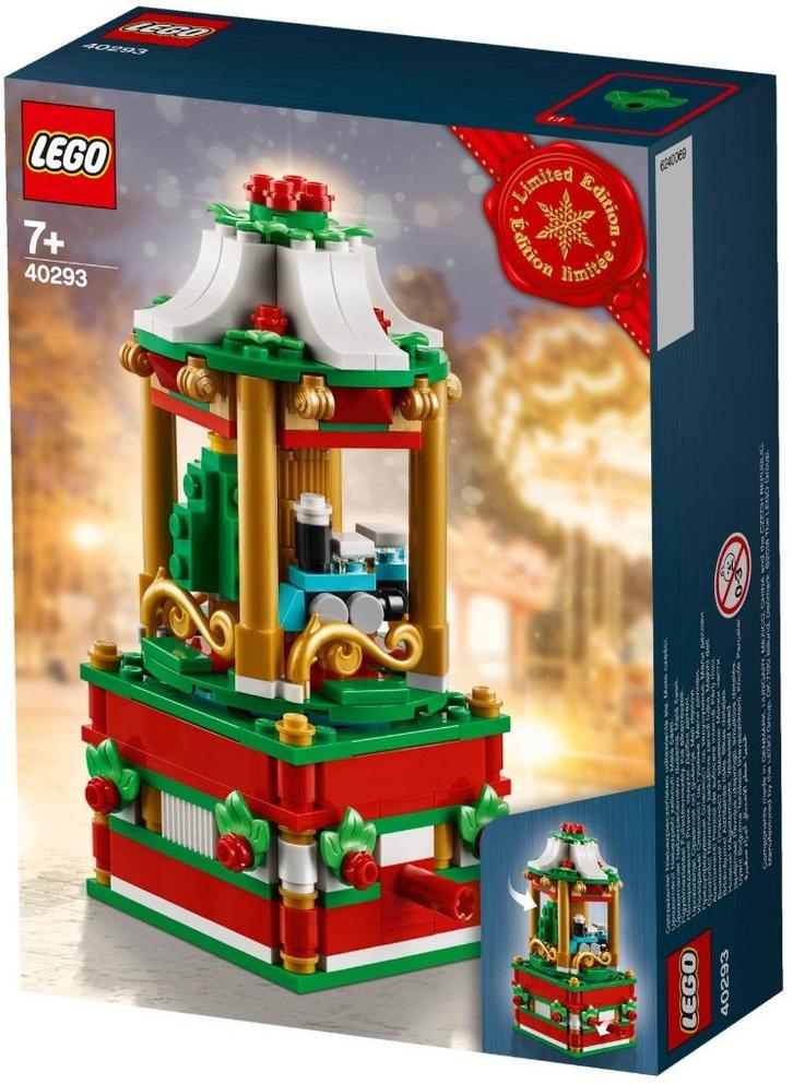 LEGO 40293 Kerstcarrousel Kerst Christmas Carousel   Nieuw, Kinderen en Baby's, Speelgoed | Duplo en Lego, Nieuw, Lego, Complete set