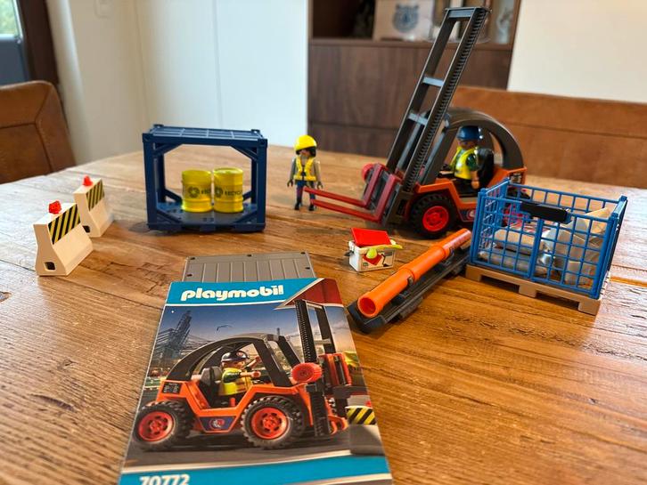 Heftruck city action 70772, Kinderen en Baby's, Speelgoed | Playmobil, Zo goed als nieuw, Ophalen