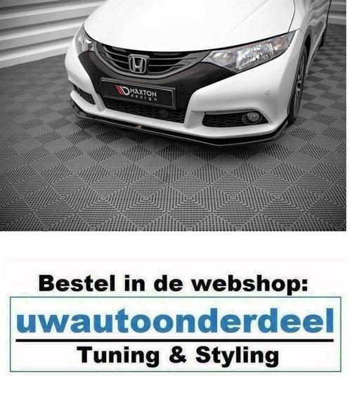 Maxton Design Honda Civic MK9 Spoiler Lip Splitter, Autos : Pièces & Accessoires, Autres pièces automobiles, Honda, Neuf, Enlèvement ou Envoi