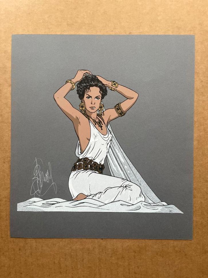 Murena - Illustration HC S/N - Sérigraphie de Poppée- Delaby, Livres, BD, Envoi