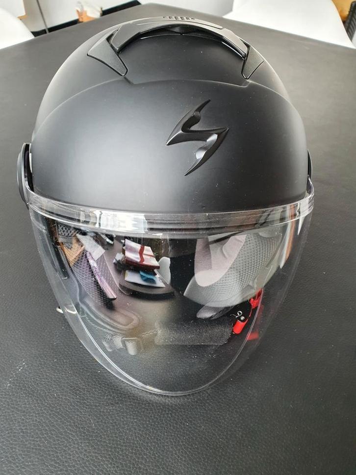 Scorpion
Exo-City met helmtas, Fietsen en Brommers, Brommerhelmen, Zo goed als nieuw, Ophalen