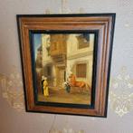 Oriëntalistisch schilderij - Paardenhandelaar in Cairo, Antiek en Kunst, Ophalen
