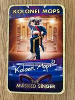 Verzamelkaart The Masked Singer Kolonel Mops, Ophalen of Verzenden