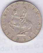 Oostenrijkse munteenheid: 5 schilling 1961 - zilver, Ophalen of Verzenden, Oostenrijk, Losse munt, Zilver