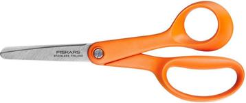 Back 2 school Fiskars Kinderschaar 130mm Rechtshandig Oranje beschikbaar voor biedingen