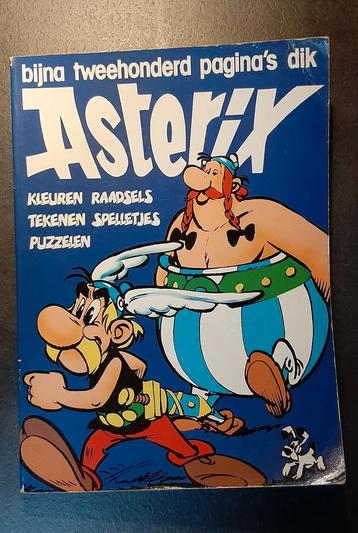 ASTERIX/kleur/teken/spel/puzzelboek van 1981