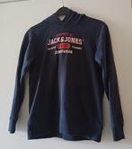 donkerblauwe trui jack & jones, Kinderen en Baby's, Kinderkleding | Maat 164, Gebruikt, Trui of Vest, Ophalen of Verzenden, Jongen