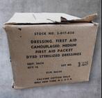 U.S WO2 Army First aid dressing box, Ophalen of Verzenden