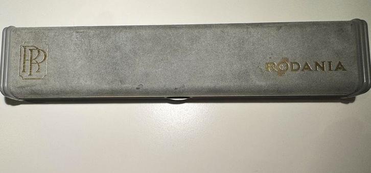 Rodania herenhorloge – 18k goud, Muziek en Instrumenten, Blaasinstrumenten | Mondharmonica's, Zo goed als nieuw, Met koffer of doosje