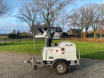 Lichtmast generator bouwverlichting kubota motor beschikbaar voor biedingen