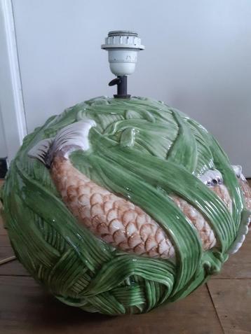 Chaumette lamp, tafellamp met vissen beschikbaar voor biedingen