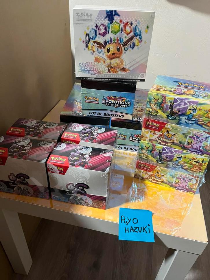 Display pokemon ev10 et ev8.5, Hobby en Vrije tijd, Verzamelkaartspellen | Overige, Nieuw, Ophalen of Verzenden