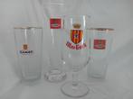4 Lamot glazen, Verzamelen, Biermerken, Ophalen of Verzenden, Zo goed als nieuw