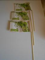 3 strandvlaggetjes Meli /Adinkerke -De Panne, Ophalen of Verzenden
