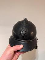 Casque Belge avec nom et numéro matricule, Collections, Enlèvement ou Envoi