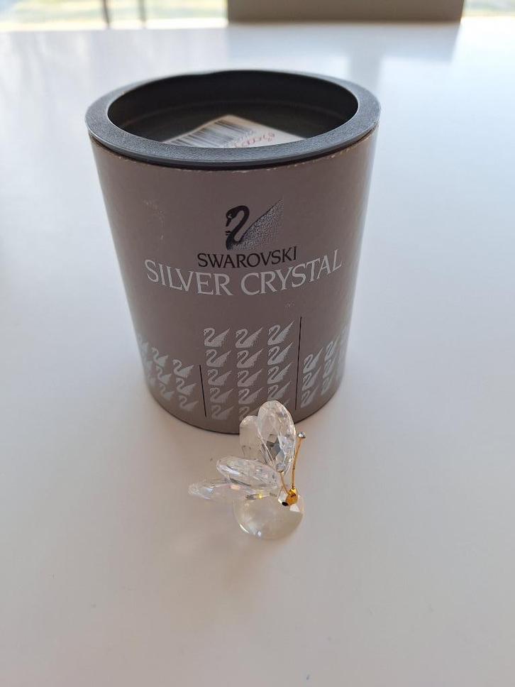 Figurine papillon cristal Swarovski, Verzamelen, Swarovski, Zo goed als nieuw, Figuurtje, Ophalen of Verzenden