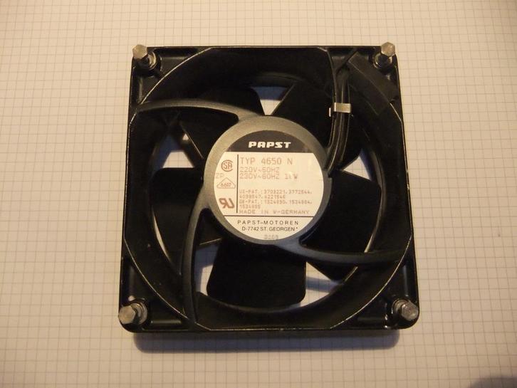 Papst 4650 N Axiaalventilator 230 V/AC, Hobby en Vrije tijd, Elektronica-componenten, Zo goed als nieuw, Ophalen of Verzenden