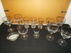 OUDENAARDE - Lot verschillende oude glazen LIEFMANS - Duvel, Ophalen, Gebruikt, Glas of Glazen, Duvel