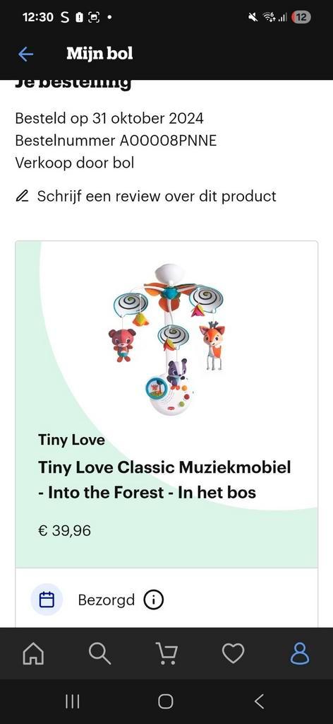 Baby muziek mobiel., Kinderen en Baby's, Babymode-accessoires, Ophalen of Verzenden