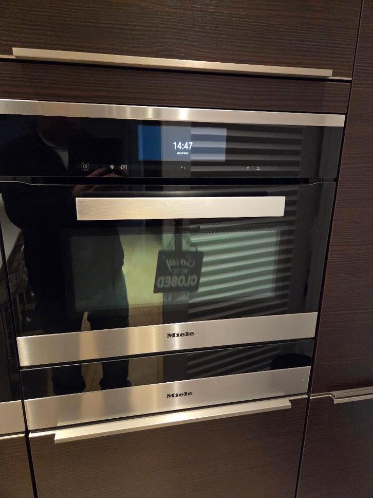 Micro-ondes intégré avec four encastré, Miele, Electroménager, Micro-ondes, Comme neuf, Encastré, 60 cm ou plus, Four, Enlèvement