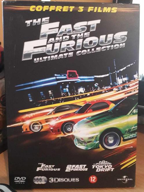 DVD's Fast and Furious 1-2-3 / Vin Diesel, CD & DVD, DVD | Action, Comme neuf, Action, Coffret, Enlèvement
