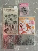 Set 2: 5 clear stamps (sets) thema dieren, Enlèvement ou Envoi, Comme neuf