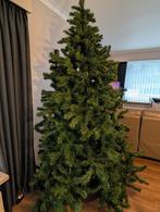 Grote kunstkerstboom 2m40 met rieten huls, Ophalen, Gebruikt