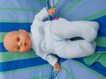 Poupée pyjama bleu en très bon état, Enlèvement ou Envoi, Comme neuf