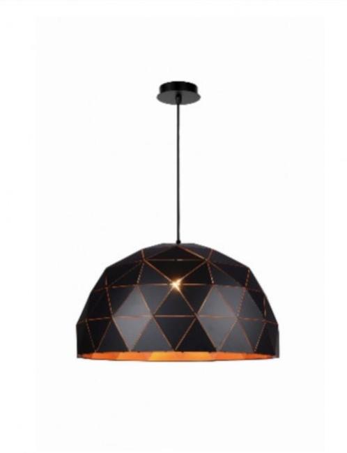 OTONA Pendel 3xE27 60cm Zwart Goud hanglamp, Maison & Meubles, Lampes | Suspensions, Utilisé, Métal, Enlèvement