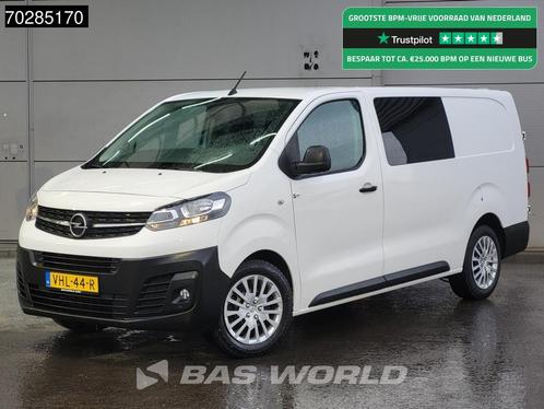 Opel Vivaro 122PK Dubbel Cabine L2H1 Navi Trekhaak Airco Cru, Auto's, Bestelwagens en Lichte vracht, Bedrijf, Te koop, Achteruitrijcamera