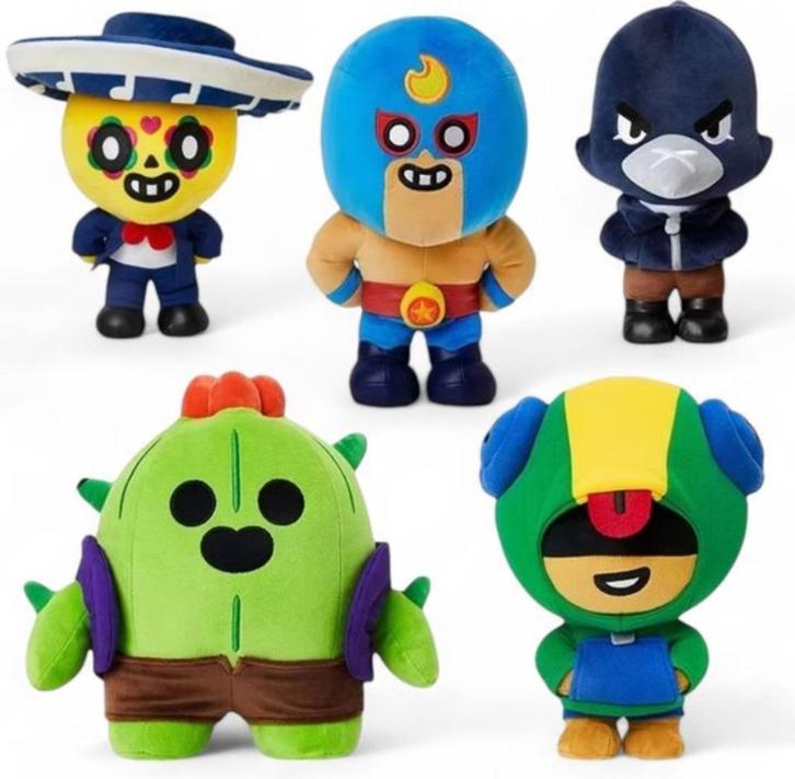 Brawl Stars knuffels - Verschillende modellen, Kinderen en Baby's, Speelgoed | Knuffels en Pluche, Nieuw, Overige typen, Verzenden