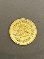 Gouden munt penning Rubens 1977, Ophalen, Goud