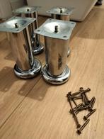 4 stevige meubelpoten incl. vijzen, Enlèvement