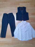 Kinderkleding - Kostuum met gilet/lange broek/overhemd, Kinderen en Baby's, Ophalen, Zo goed als nieuw, Setje, Next