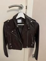 Leren jas, Kleding | Dames, Jassen | Zomer, Ophalen, Bruin, Bershka, Zo goed als nieuw