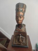 Bronzen nefertiti beeldje moet dringend weg elk bod, Antiek en Kunst, Ophalen, Brons