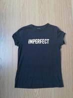 Zwarte perfectly imperfect t-shirt Someone m164, Kinderen en Baby's, Kinderkleding | Maat 164, Meisje, Ophalen of Verzenden, Zo goed als nieuw