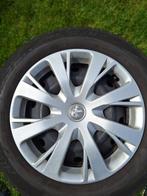 4 banden met Peugeot velgen, Auto-onderdelen, Banden en Velgen, Ophalen, Gebruikt, 15 inch, Band(en)
