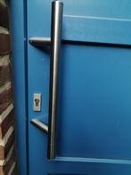 Trekgreep voor de roestvrijstalen buitendeur, Ophalen, Zo goed als nieuw, Inox