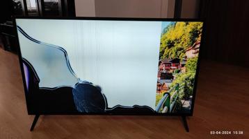 Lg 4K LED tv - 50inch groot. Barst in scherm.