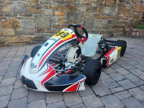 Karting Mini Châssis Birel Charles Leclerc 2024, Sport en Fitness, Karting, Gebruikt, Kart, Ophalen