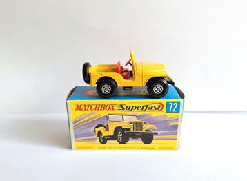 Matchbox superfast 72 jeep beschikbaar voor biedingen