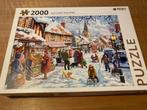 winter-puzzel 2000 stukjes, Hobby en Vrije tijd, Denksport en Puzzels, Ophalen of Verzenden, Meer dan 1500 stukjes