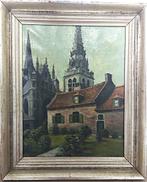 schilderij Alice Colin Begijnhof Anderlecht, Antiek en Kunst, Verzenden