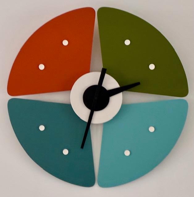 Vitra Petal Clock limited edition, Huis en Inrichting, Woonaccessoires | Klokken, Zo goed als nieuw, Wandklok, Analoog, Ophalen