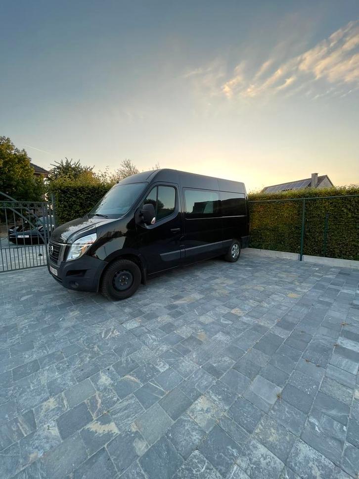 Camionette, Nissan NV400, zwart, goed onderhouden, Auto's, Nissan, Particulier, NV400, ABS, Achteruitrijcamera, Airbags, Airconditioning